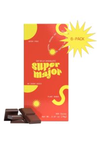 A package of super major oat milk chocolate.