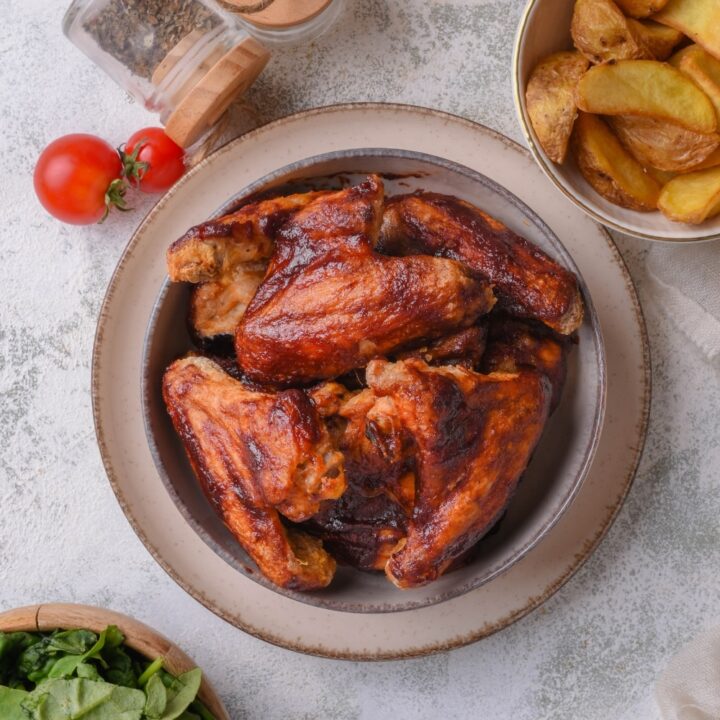 Baked BBQ Chicken Wings