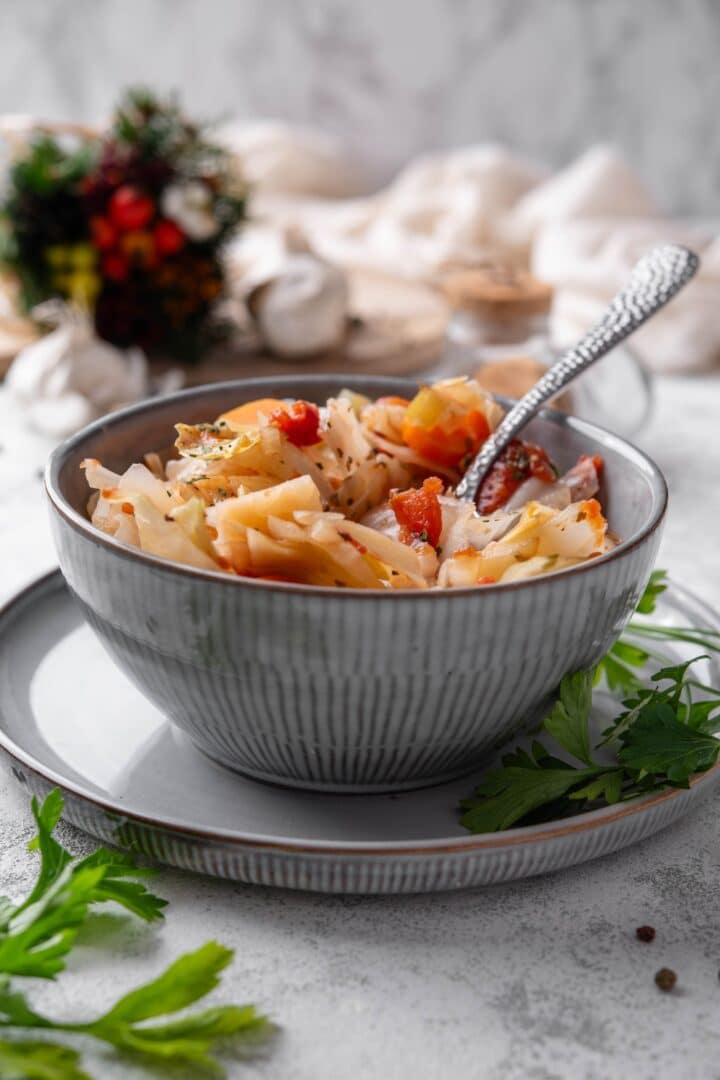 Weight Loss Cabbage Soup (Just 45 Calories!)