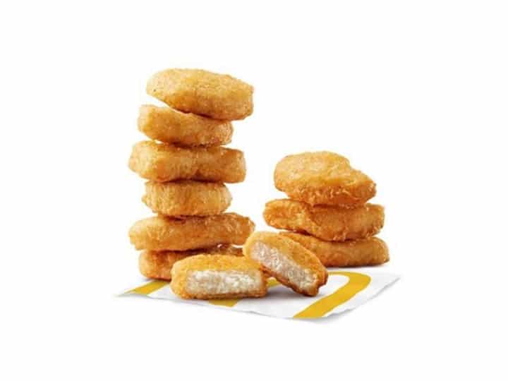 A McDonalds 10 PC. Chicken McNuggets.