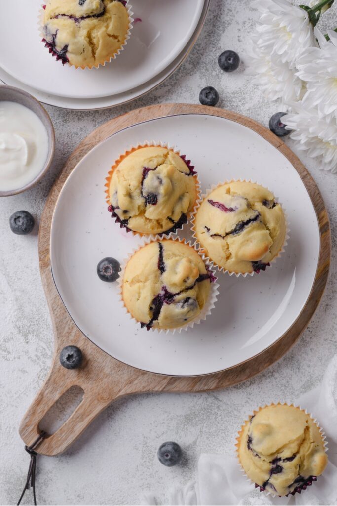 Low calorie blueberry muffins only 116 calories each 