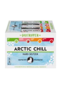 A box of Arctic Chill Hard Seltzer.