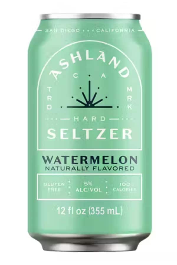 A can of Ashland Hard Seltzer.