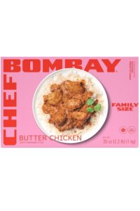 A box Chef Bombay Butter Chicken with Basmati Rice.