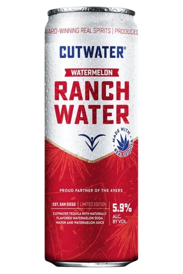 A can of Cutwater Ranch Water.