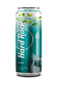 a can of Hard Rock Hard Seltzer.