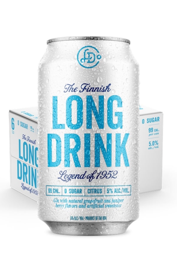 A can of Long Drink Zero