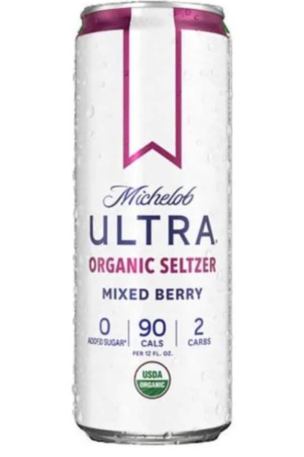 A can of Michelob Ultra Organic Seltzer.