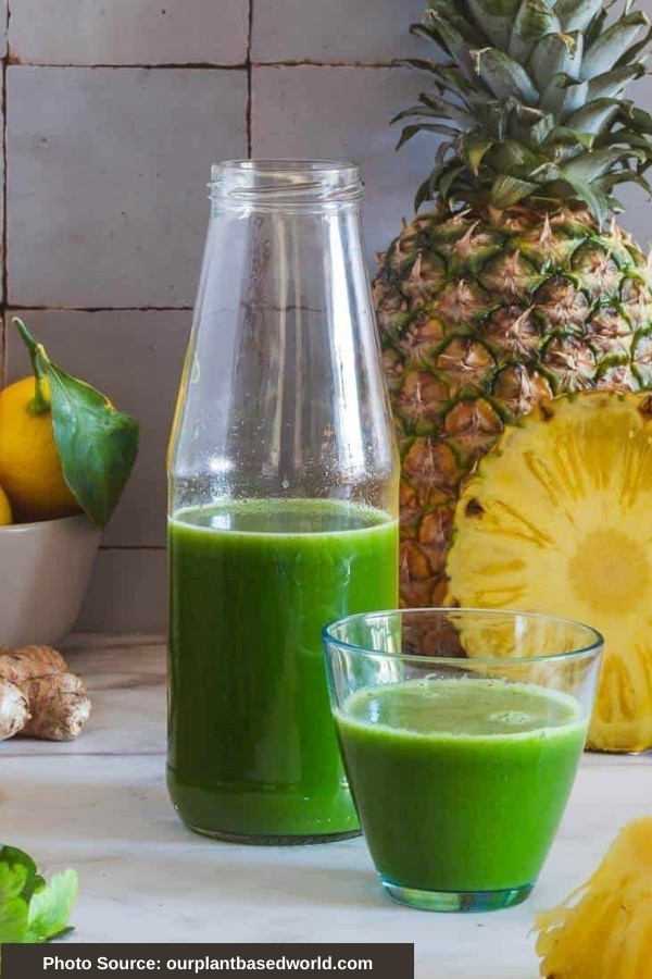 Pineapple and ginger deals for weight loss