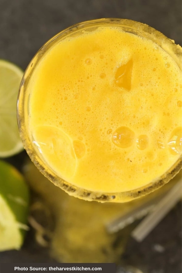 Pineapple Ginger Cleansing Juice in a glass.