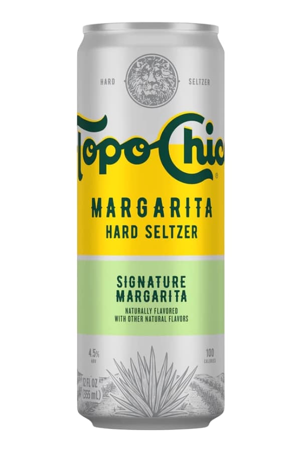 A can of Topo Chico Hard Seltzer.