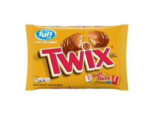 A bag of Twix Fun Size.