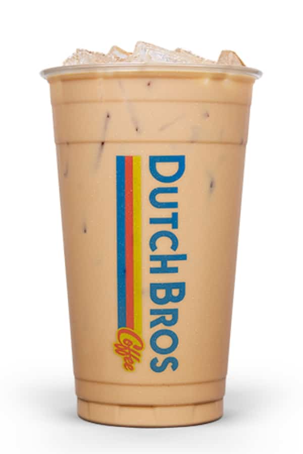 a clear cup of dutch bros sugar free annihilator.