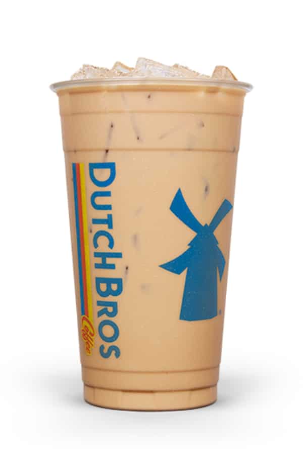 a clear cup of dutch bros sugar free kicker.