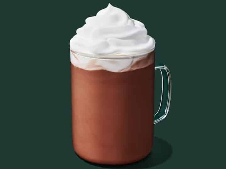 A cup of Starbucks short Caffé Mocha.