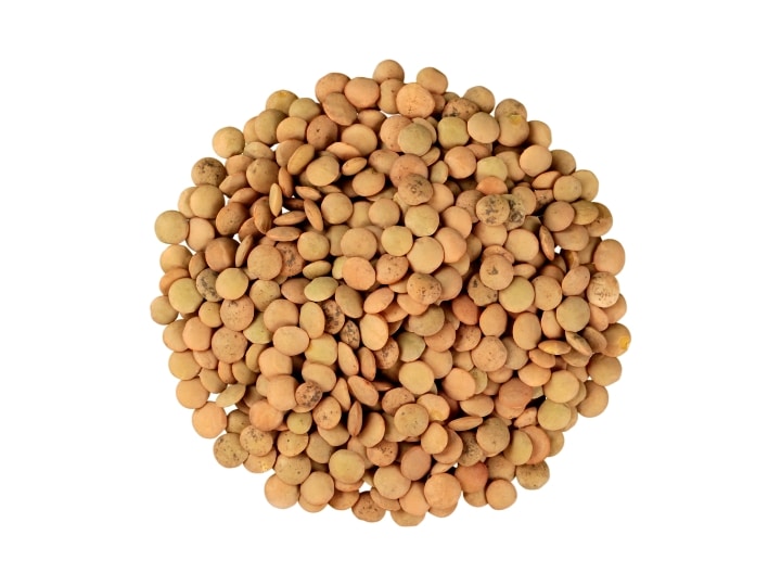 A pile of lentils.