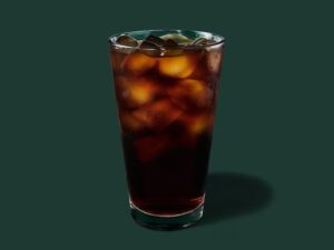 A cup of starbucks americano.