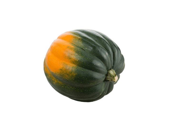 An acorn squash.