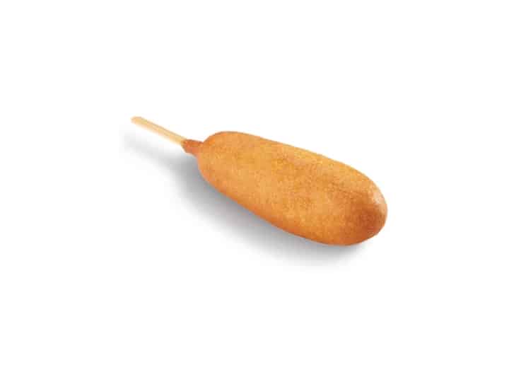 A corn dog.