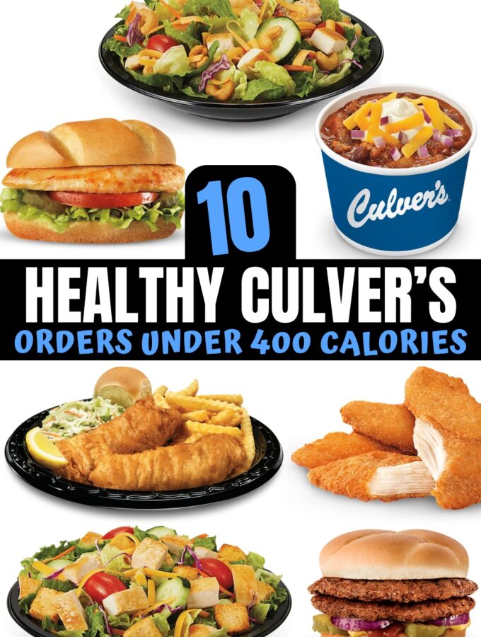 A bunch of healthy culvers options.