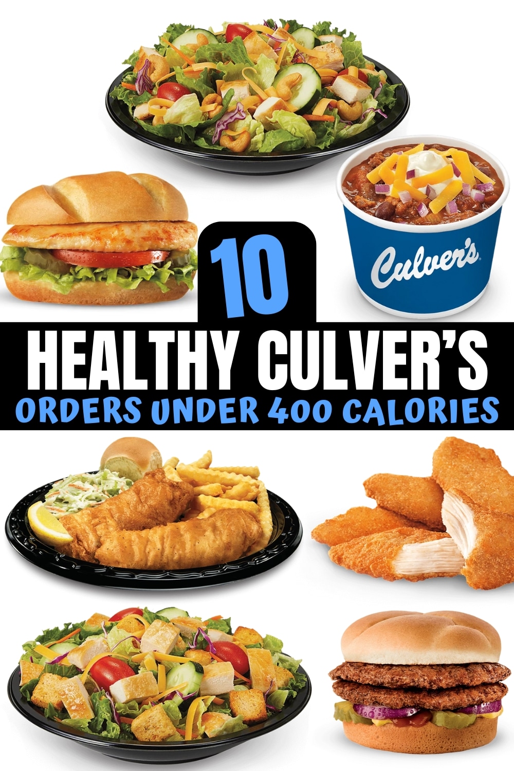 A bunch of healthy culvers options.