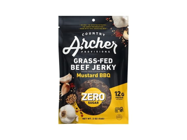 A bag of Archer Provisions Jerky.