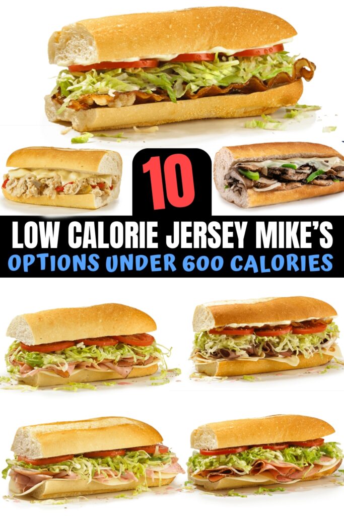 10 Healthy Low Calorie Jersey Mike's Subs Under 600 Calories