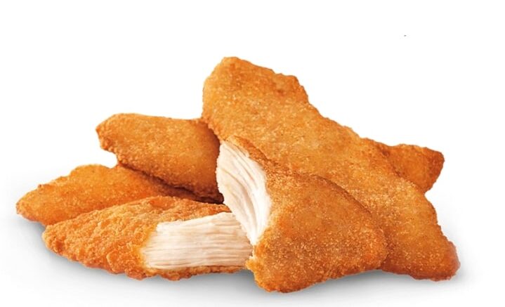 An image of Culver's Chicken Tenders on a white background.