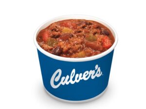 An image of Culver's George's Chili on a white background.