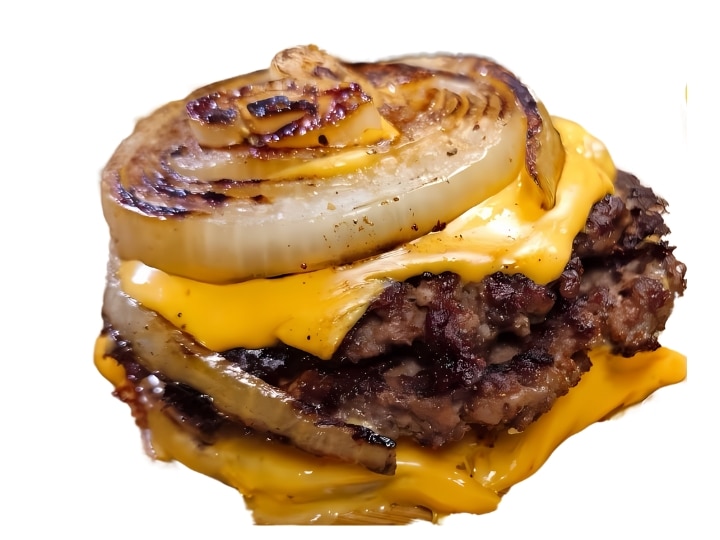 An image of an In N Out flying dutchman on a white background.