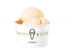 An image of a Shake Shack single vanilla cup on a white background.